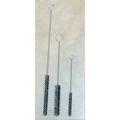 3 pc Bottle Cleaning Tube Brush Set with Wire H...