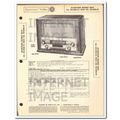 SILVERTONE models 8052 8053 6 tube AM radio Sam...