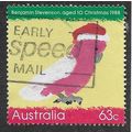AUS 1988 63c 'CHRISTMAS ' FINE USED (EBID67-274)