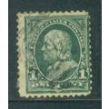 Used 279 1c Benjamin Franklin Average M04345