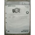 Sony ICF-K7000 Service manual