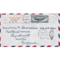 United States 1941 New York to Lyndhurst UK Air...