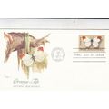 United States 1977 Orange Tip Butterfly FDC Ind...