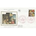 France 1985 Croix Rouge Silk FDC Bureau cancel ...