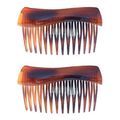 Wave Top Tortoise Shell Side Hair Comb (pair)[ ]