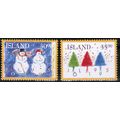 1995 Iceland - Sc# 811-812 Mint NH - Christmas ...