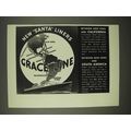1936 Grace Line Cruise Ad - New Santa Liners