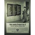 1964 Addressograph Multigraph Corporation Ad - A to Z