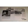 1966 York Air Conditioning Ad - Atlanta Sports Stadium