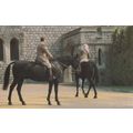 American President Reagan Fencing Sports With Q...