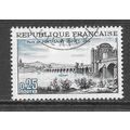FRANCE 1966 PONT SAINT ESPRIT BRIDGE RIVER SCEN...