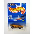 Hot Wheels Turboa #598 Yellow Die-Cast Car 1997