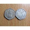 India 1965 3 Paise Coin