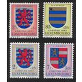 Luxembourg National Welfare Fund Arms 4v 1957 M...