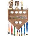 Baseball Holder Display Case Wooden Championshi...