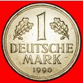 Ⰶ NOT COMMUNIST (1950-2001): GERMANY ★ 1 MARK 1...