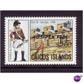 CAICOS ISLANDS 1984 $2 FORT GEORGES CAY SG 57 U...