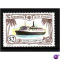 ST VINCENT GRENADINES 1982 $2 QUEEN ELIZABETH O...