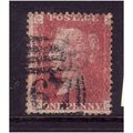 GREAT BRITAIN 1858-79 QV SG44 1d RED BROWN PLAT...