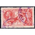 Sg416 5s ROSE-RED VERY FINE USED (BT56)