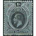 Southern Nigeria 1912 SG52 1/- Black/Green Moun...