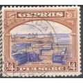 Cyprus 1934 - SG133 - 1/4pi - Ruins Of Vouni Pa...