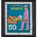 GERMANY 1970 RELIEF SERVICES 50pf ROAD ACCIDENT...
