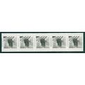 TD120 Flag and Eagle Very Fine MNH Strip of 5 A...