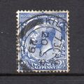 George V - 1924-26 - 2½d Blue (sg422) Used #2