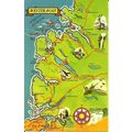 WESTER ROSS Map Postcard (Photo Precision PT36169)