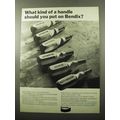 1969 Bendix Corporation Ad - What Kind of Handle