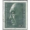 GERMANY, Konrad Adenauer, 1876-1967, grey-green...