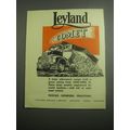 1948 Leyland Comet Truck Ad