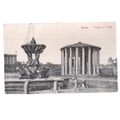 TEMPLE OF VESTA, ROME, ITALY unused antique pos...
