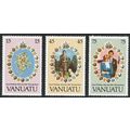 Vanuatu 1981 Royal Wedding set 3v SG315-317 UM