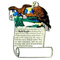 Bald Eagle History Fridge Magnet