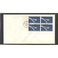FDC 1193 4c Project Mercury Blk/4 (No Cachet-U/...