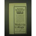 1948 Harcourt, Brace & Company Book Ad - Wister...
