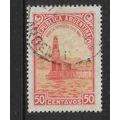 ARGENTINE REP 1936 PRODUCTION & INDUSTRY 50c RE...