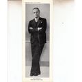 Dan Donovan Radio Review Antique 10" x 3" Old P...