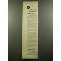 1952 Merrill Lynch Ad - The stock that money can't buy