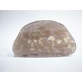 Mixed color gray marbled hair claw clip
