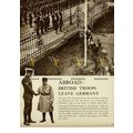 British Troops Leave Germany, 1929, Book Illust...