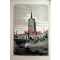 Rostock, Old Fortifications, Germany, Book Illu...
