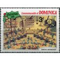 Dominica. 1981. Scenes of Christmas - Santa Cla...