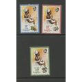 Gambia 338-340, 1976 Christmas, VF, MNH (GAM485)