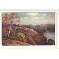 1785 Somerset CLIFTON Downs Tuck Oilette Postcard
