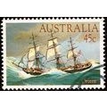 Australia 1984 Clipper Ship Orient 45c Used Stamp