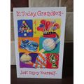 Grandson Birthday Card - Today, Grandson - 001