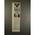 1958 Ihagee Exa Camera Ad - For Only $79.50 You Can Own